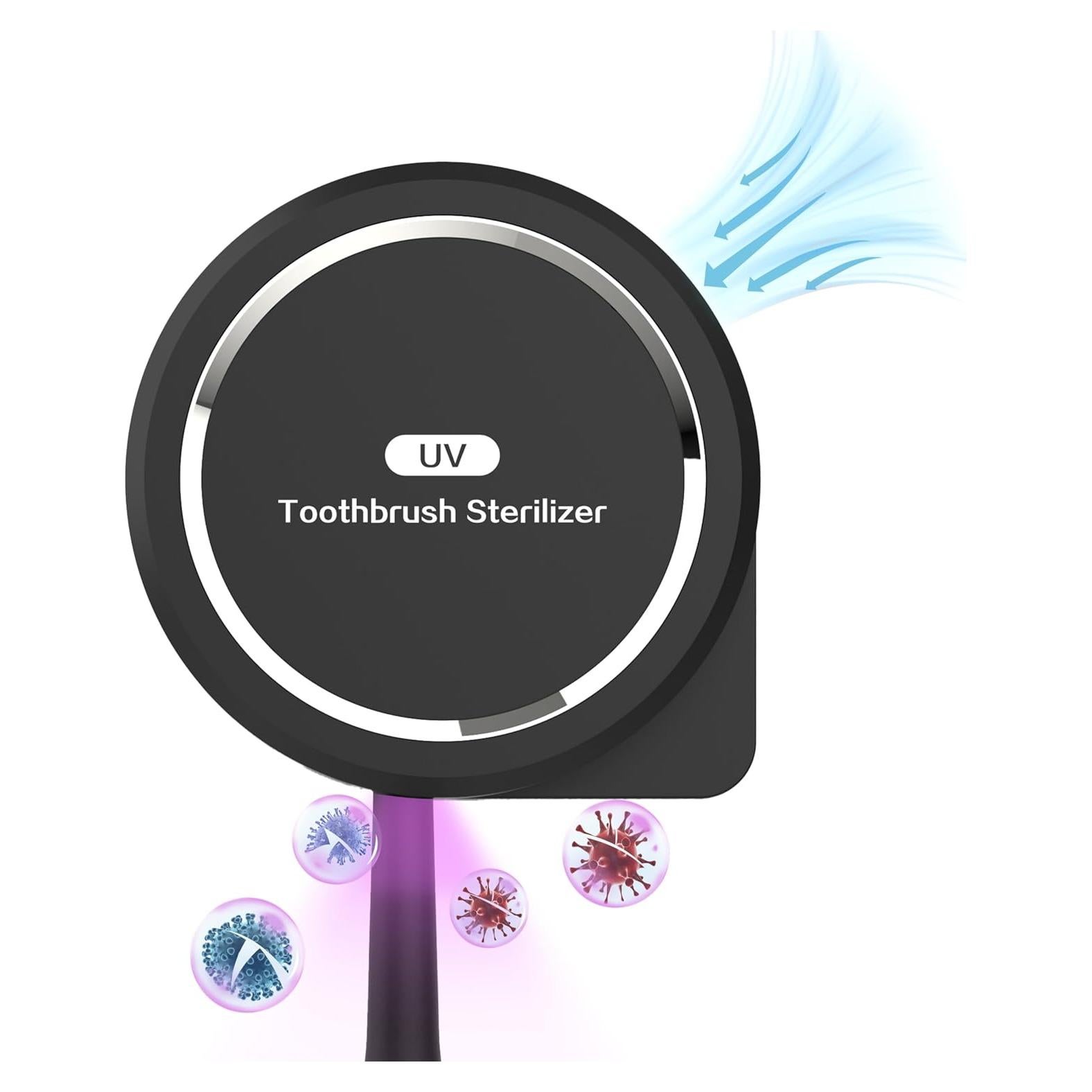 Limpiador y soporte para cepillos de dientes Cahot UVTBW