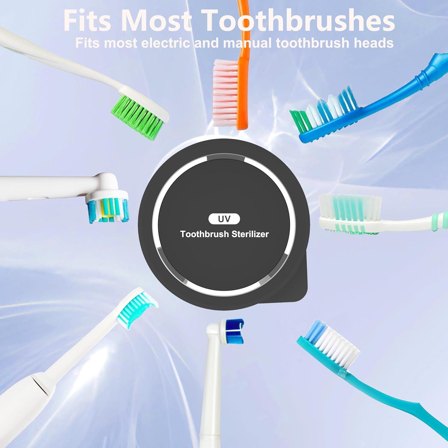 Limpiador y soporte para cepillos de dientes Cahot UVTBW