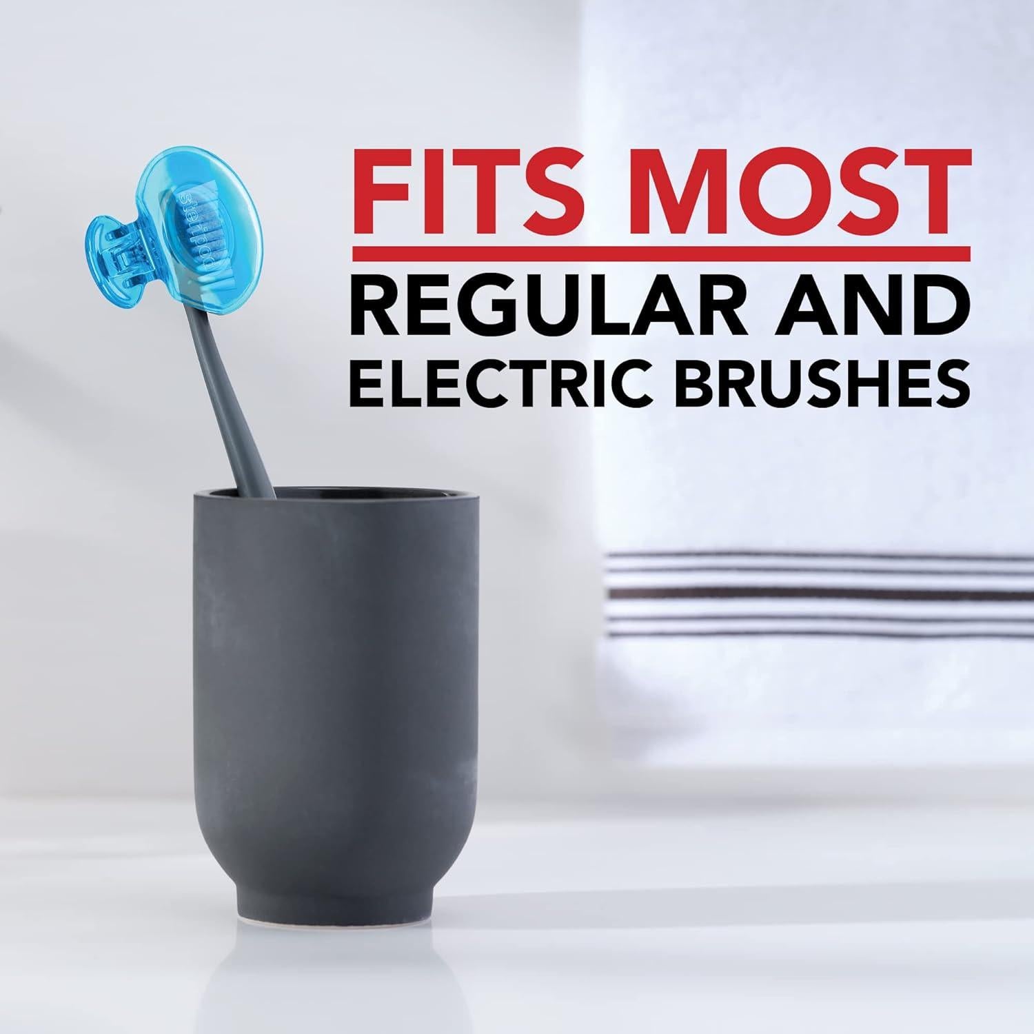 Protector de Cepillo de Dientes Steripod Multicolor - 4 Piezas