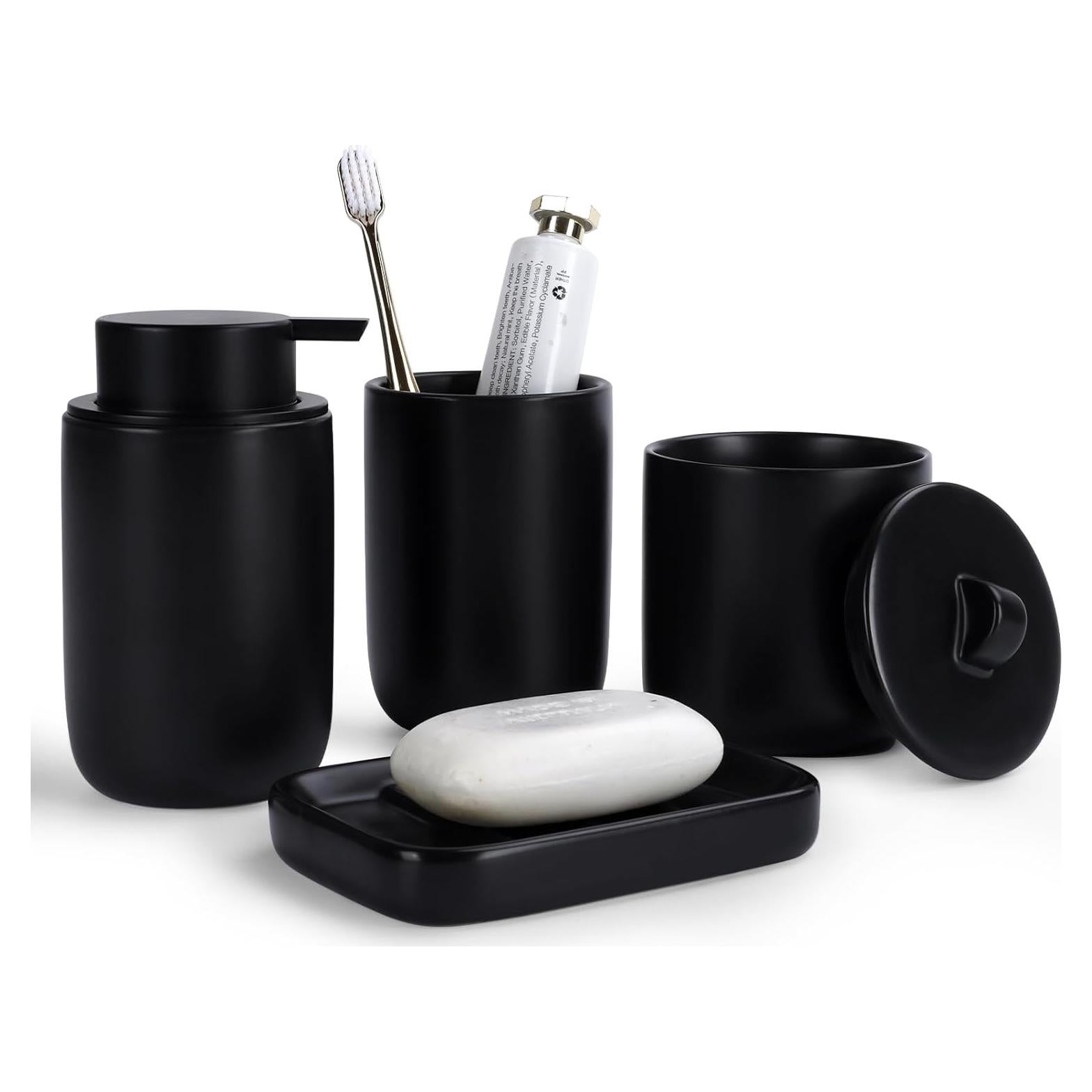 Juego de Accesorios de Baño Cerámica BosilunLife 5 Piezas