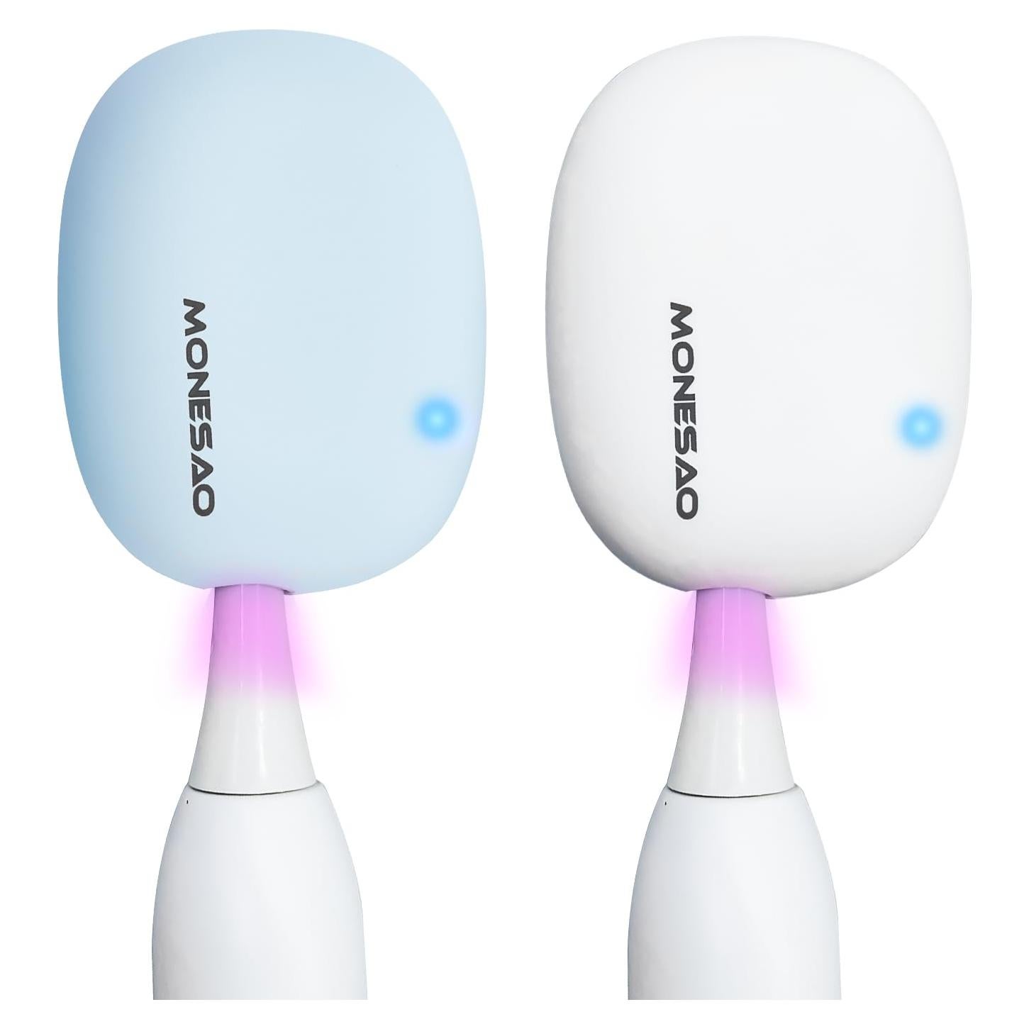 Estuche Limpiador para Cepillos de Dientes MONESAO Azul/Blanco