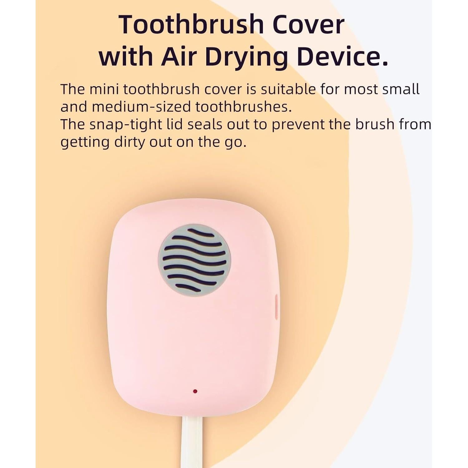 Estuche de Cepillo de Dientes Portátil Genérico con Secado LED