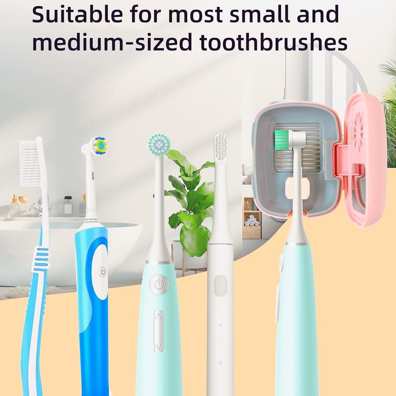 Estuche de Cepillo de Dientes Portátil Genérico con Secado LED