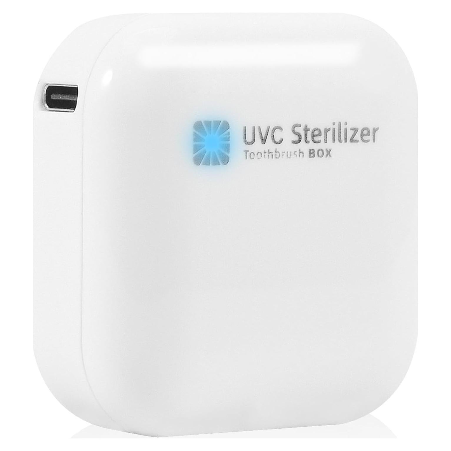 Soporte Limpiador de Cepillo de Dientes Bopie Blanco