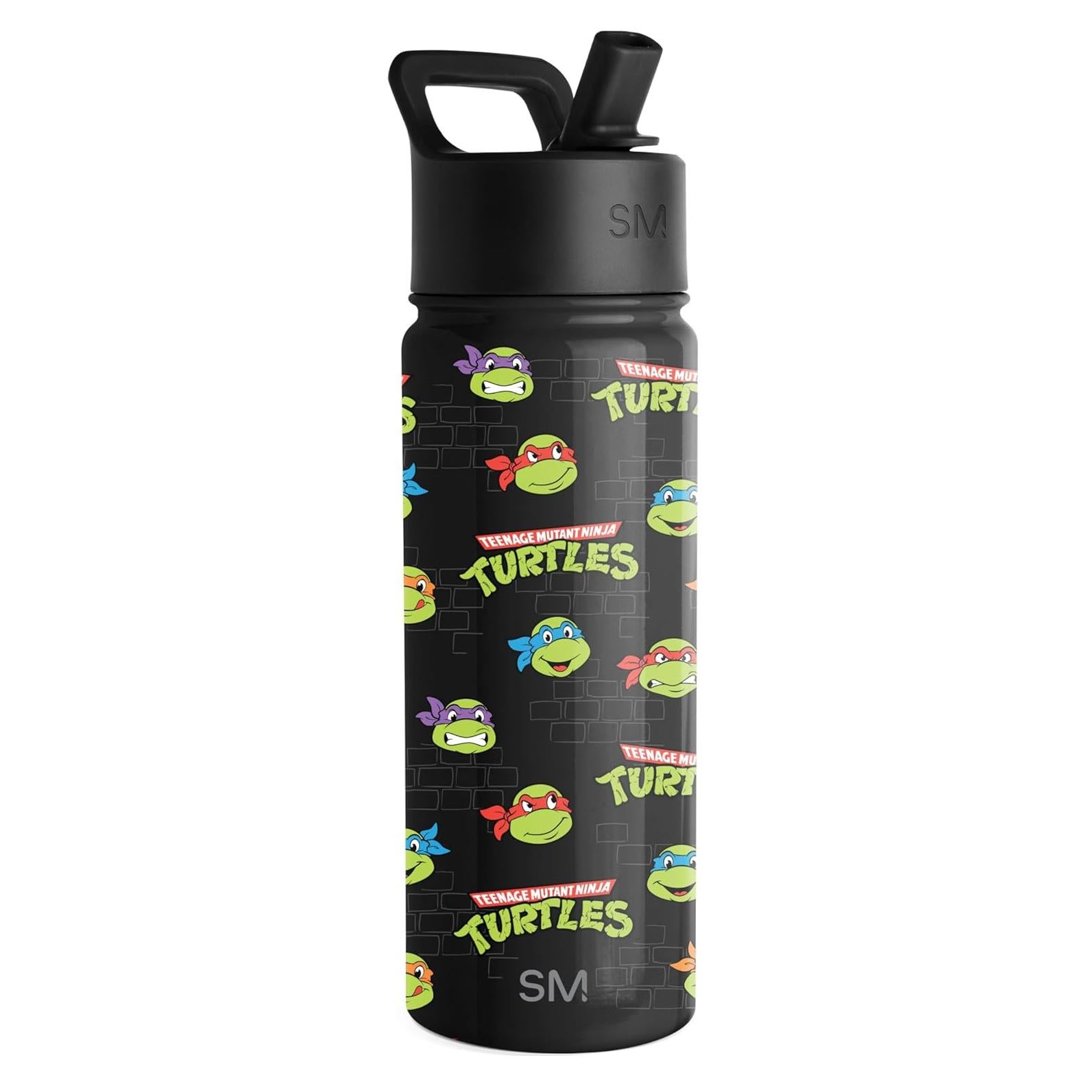 Botella de Agua Aislada Simple Modern 18oz TMNT Niños