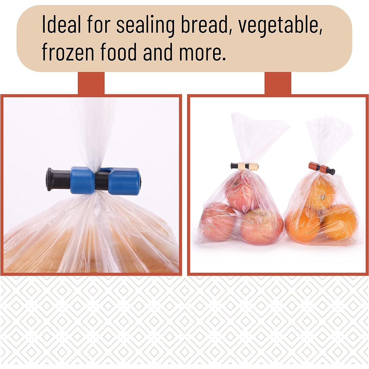 Clips para bolsas de pan Mr. Pen - 8 paquetes multicolor