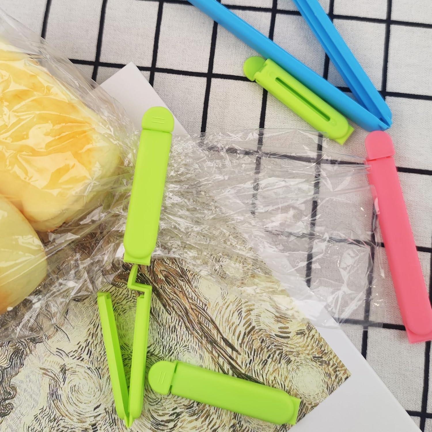 Set de 12 Clips de Bolsa Coloridos YOLCAR - 3 Tamaños