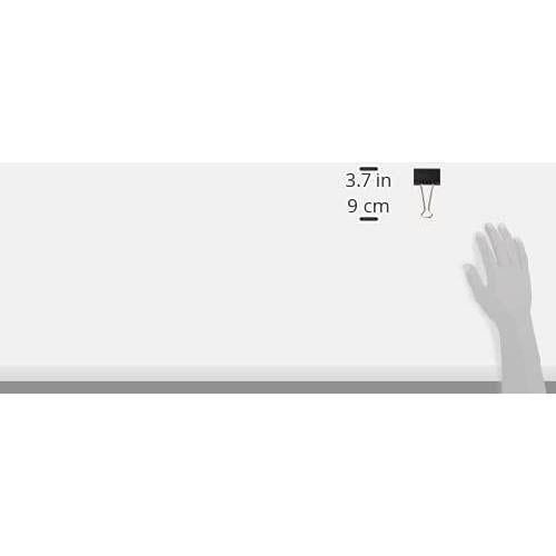 Clips de Binder ACCO Grande 12 Piezas Acero Negro