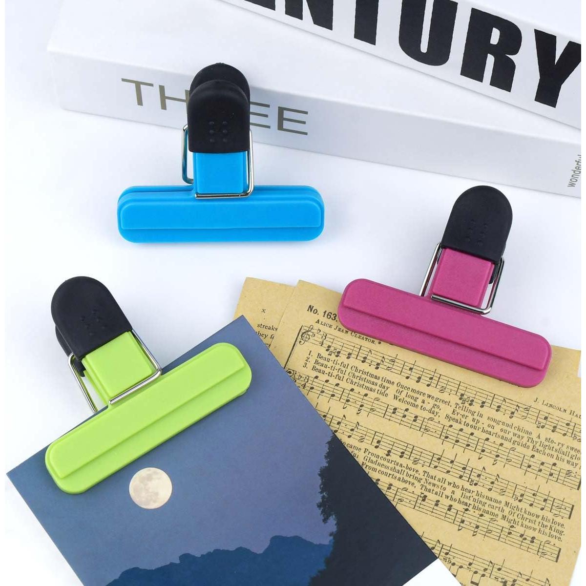 Paquete de 6 Clips Selladores de Alimentos TKYPZY - Colores Variados