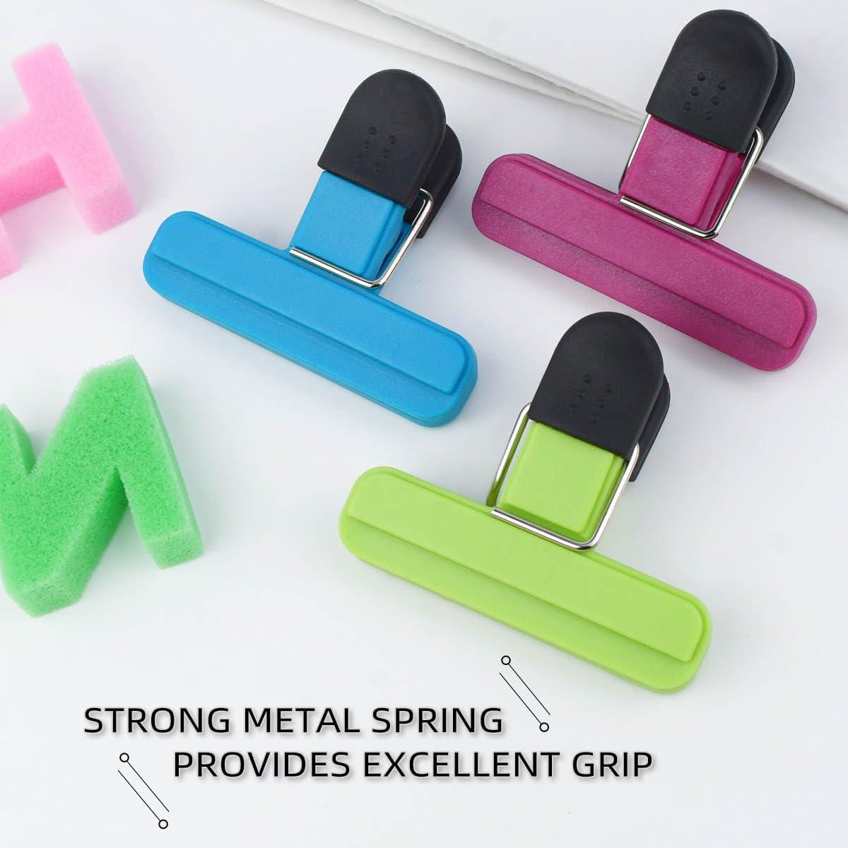 Paquete de 6 Clips Selladores de Alimentos TKYPZY - Colores Variados