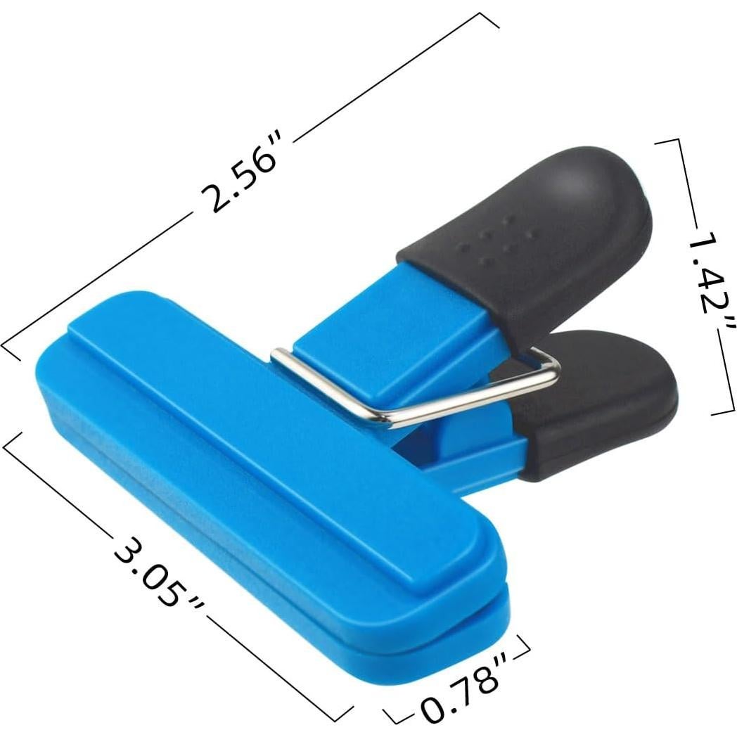 Paquete de 6 Clips Selladores de Alimentos TKYPZY - Colores Variados