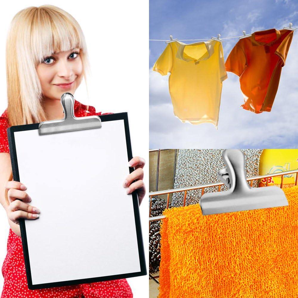 Paquete de 6 Clips de Bolsa DanziX Acero Inoxidable 11.94 cm