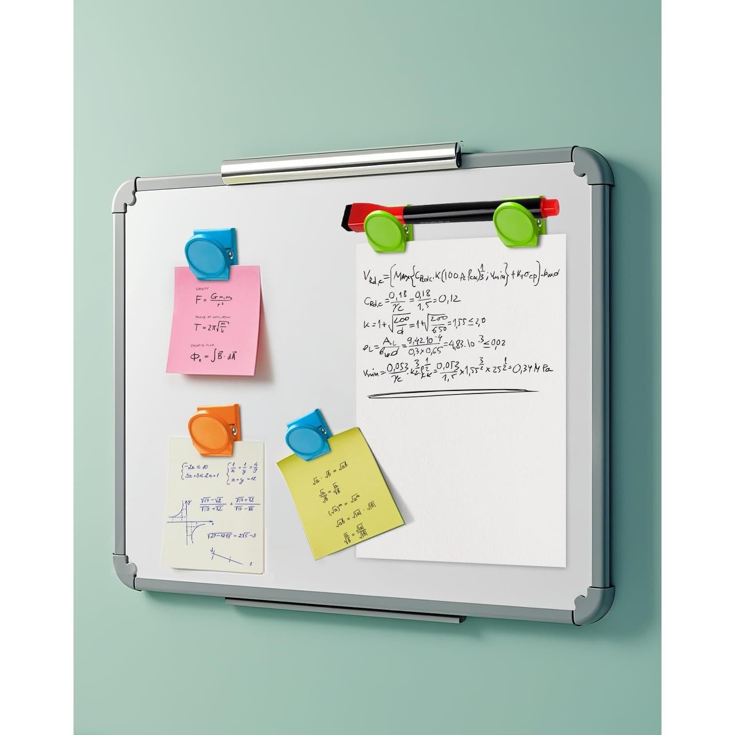 Clips Magnéticos VICNOVA 24 Piezas Multicolor Alta Resistencia