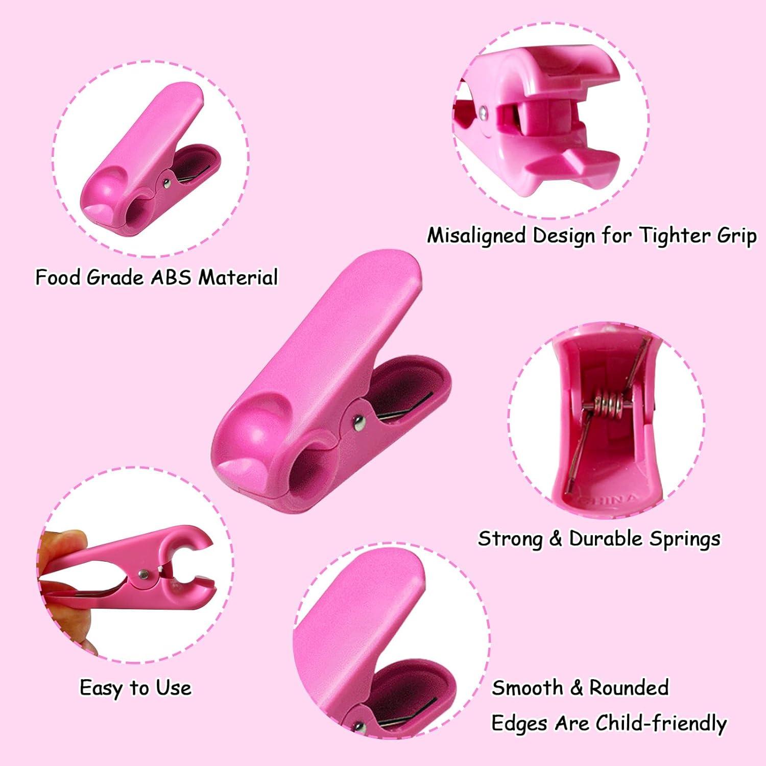 Paquete de 11 Clips para Alimentos Aranray - Estilo Brillante