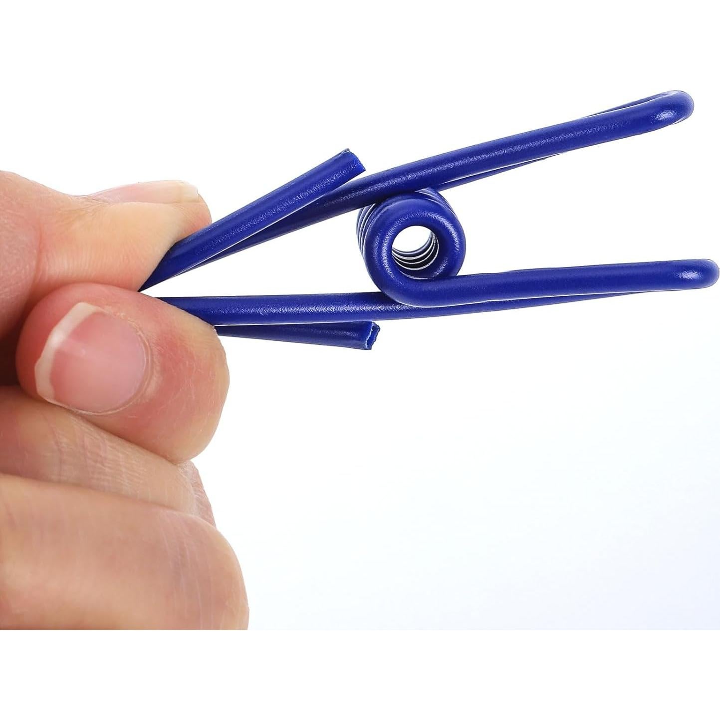 30 Clips de Metal Coloreados Tecbeauty para Ropa y Bolsas