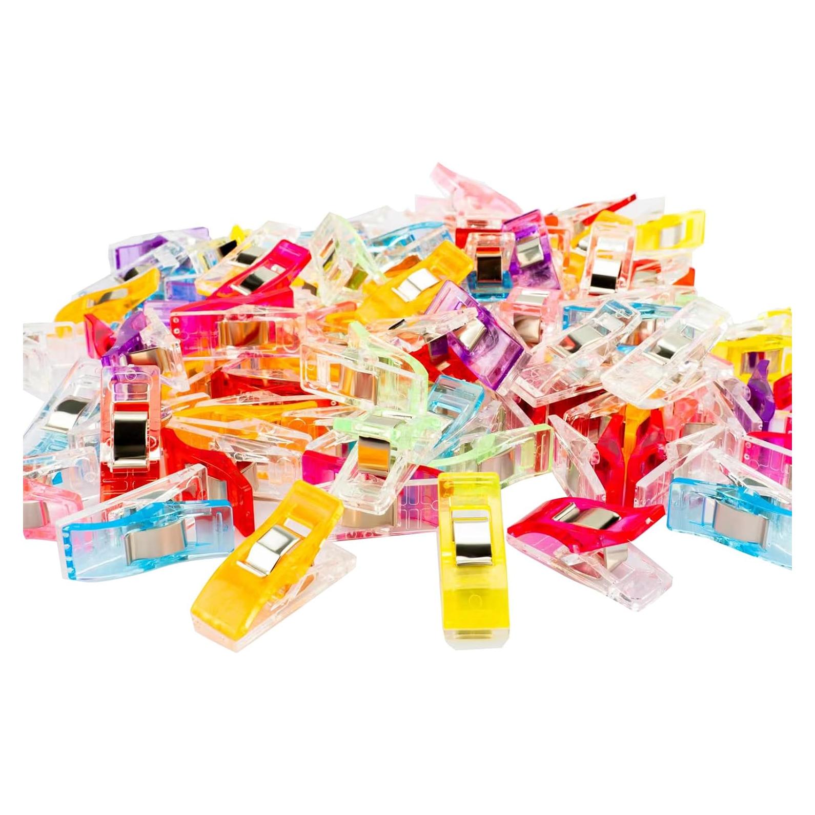 Pinzas de Costura Multifuncionales MumCraft - 100 Piezas Colores Variados