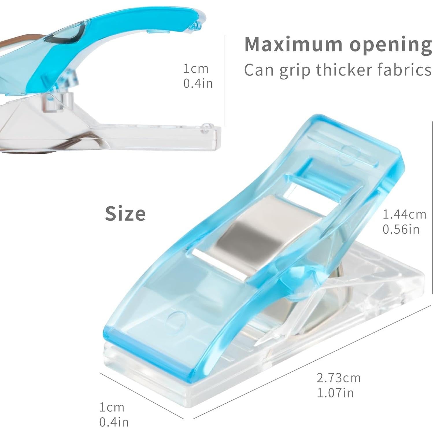 Pinzas de Costura Multifuncionales MumCraft - 100 Piezas Colores Variados