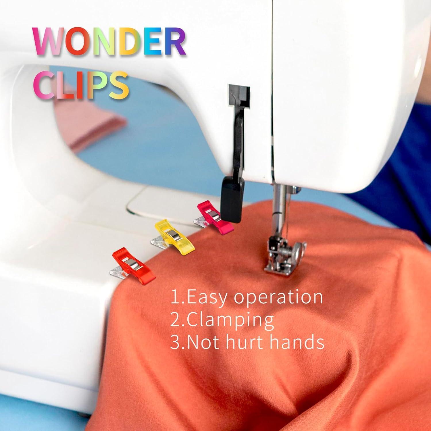 Pinzas de Costura Multifuncionales MumCraft - 100 Piezas Colores Variados