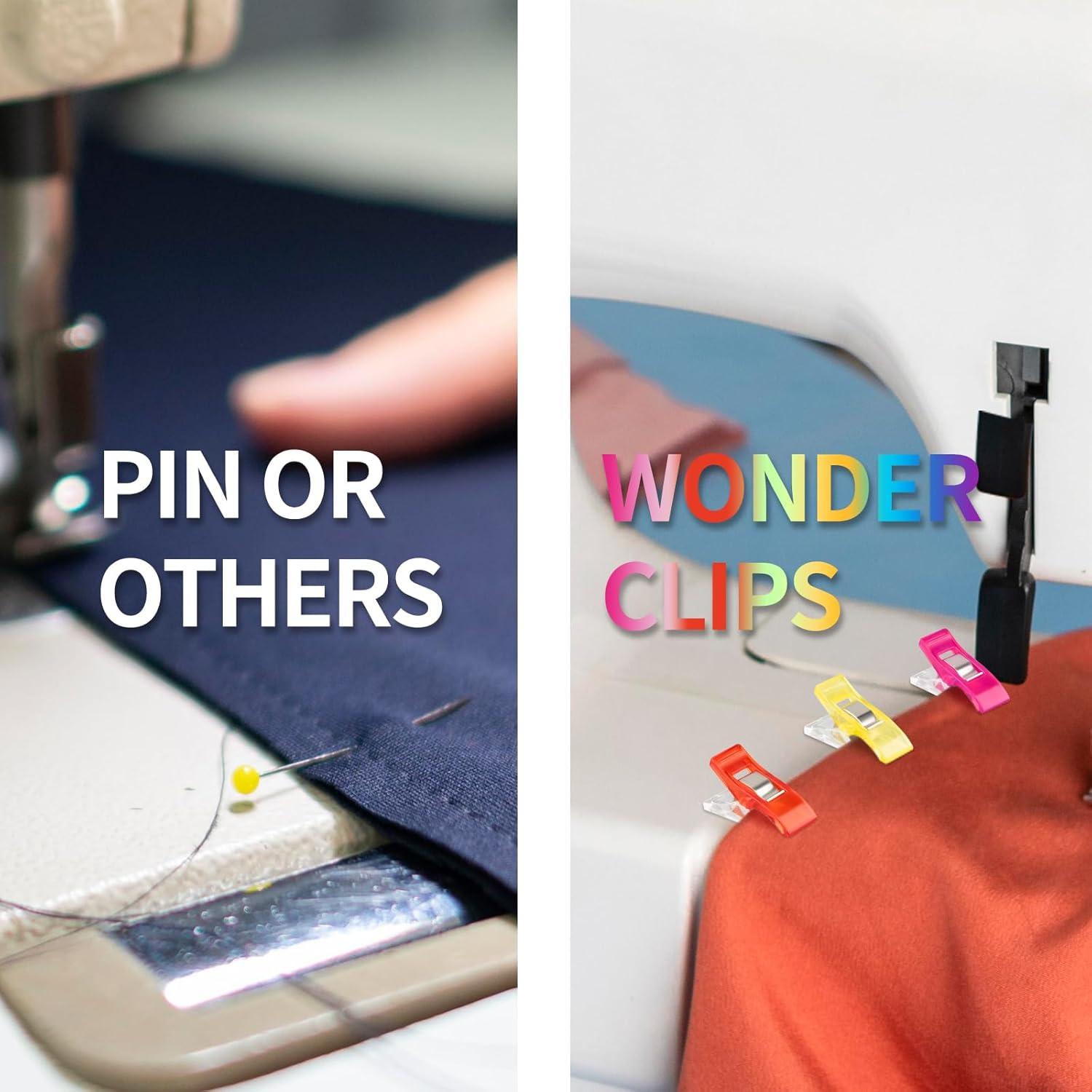 Pinzas de Costura Multifuncionales MumCraft - 100 Piezas Colores Variados