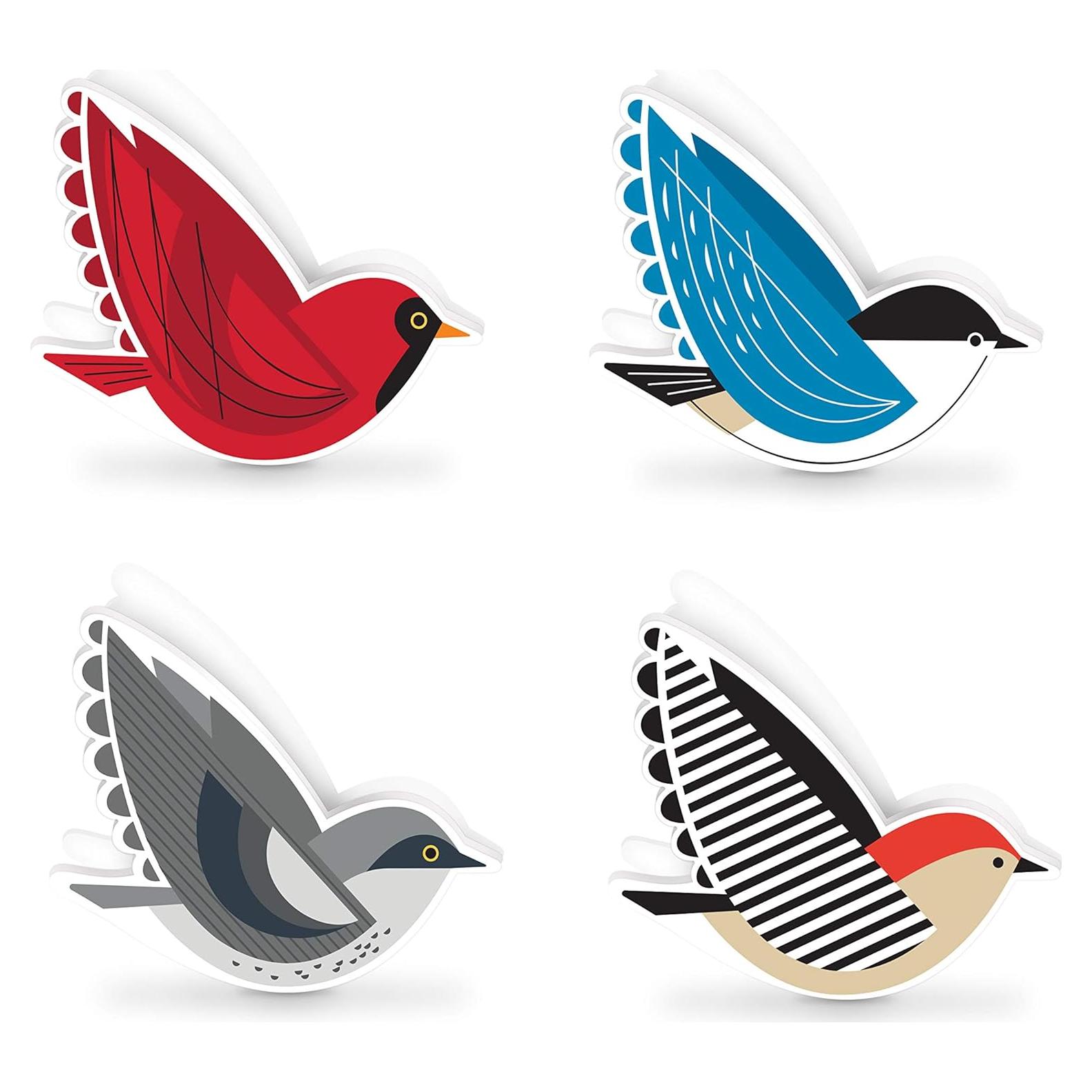 Set de 4 Clips para Bolsas Genuine Fred Tweet Treats