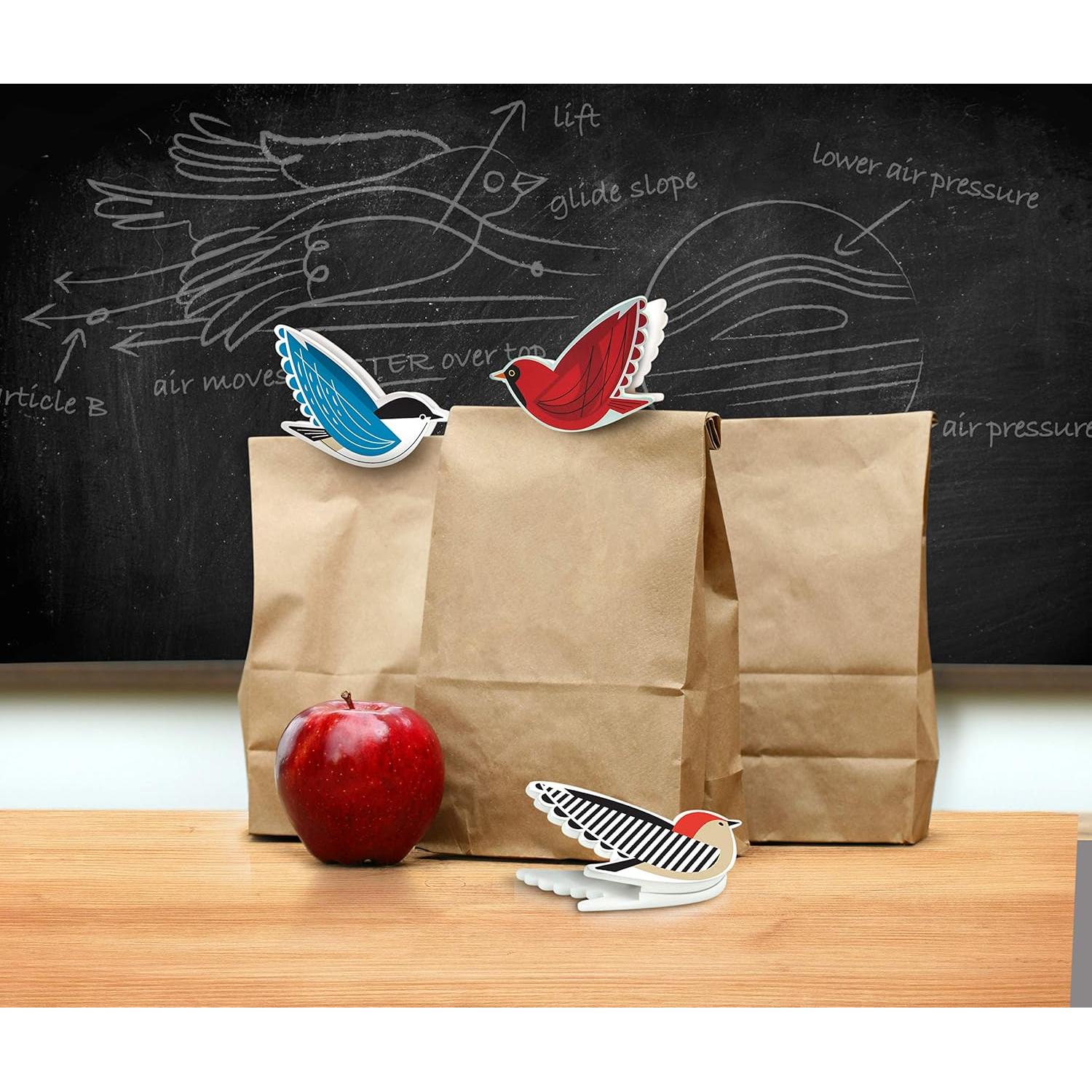 Set de 4 Clips para Bolsas Genuine Fred Tweet Treats