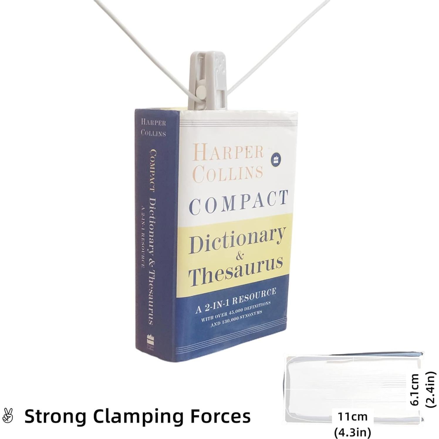 Pinzas de Ropa MEOVVZOO 16 Piezas Antideslizantes Gris