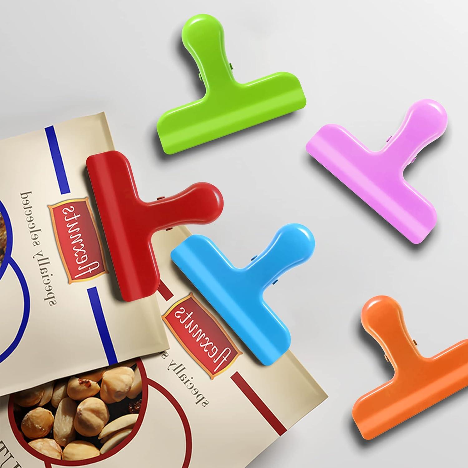 Clips para bolsas TONOS 3in - 6 colores Macaron