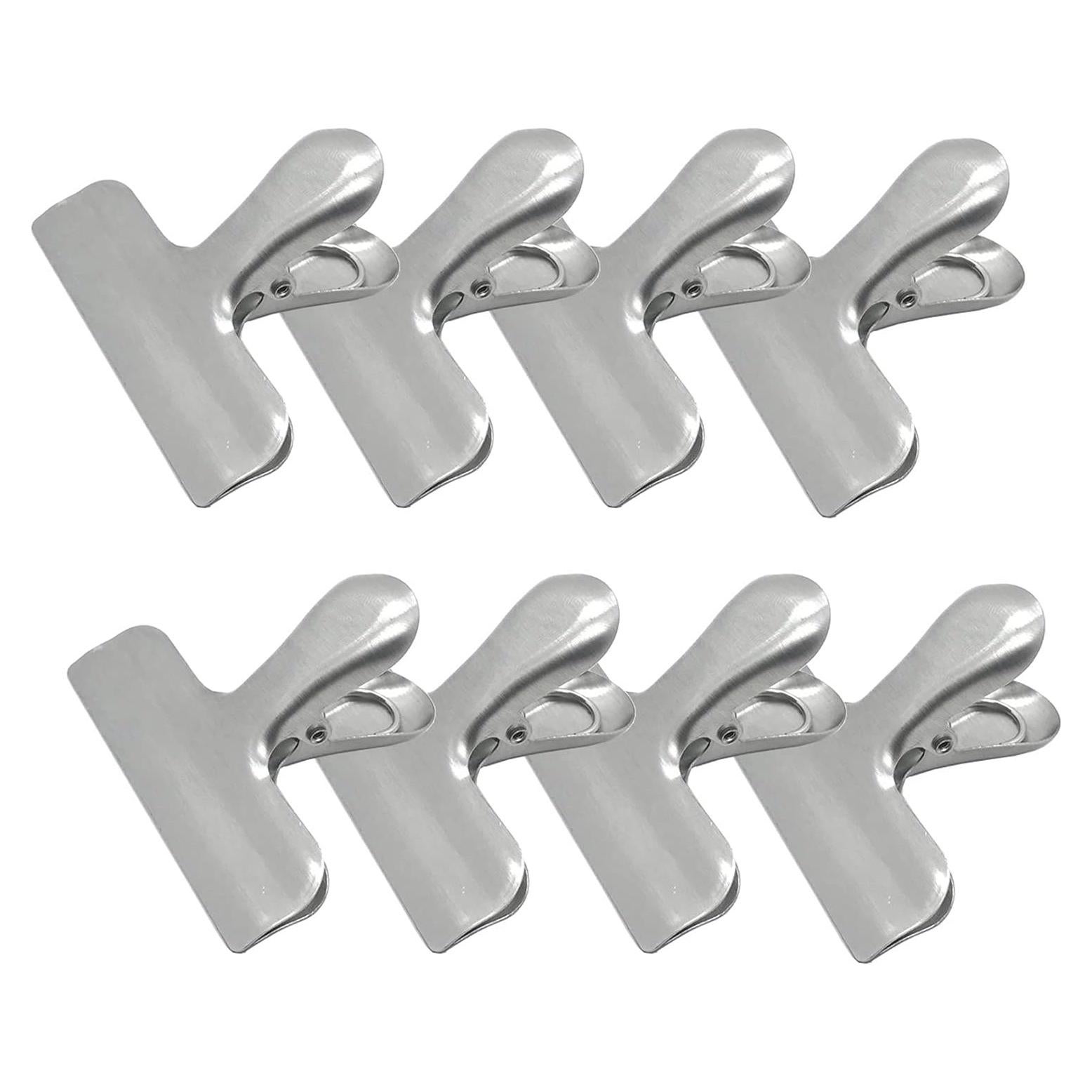 Paquete de 8 Clips de Metal MYYZMY 7.62 cm Acero Inoxidable
