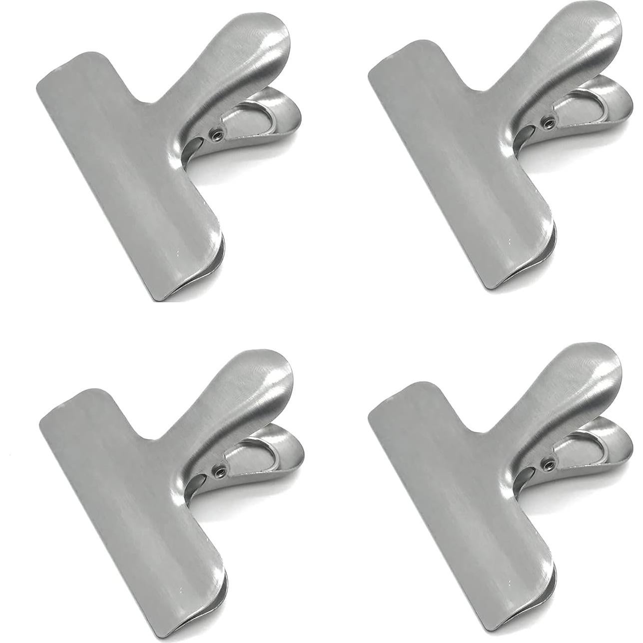 Paquete de 8 Clips de Metal MYYZMY 7.62 cm Acero Inoxidable