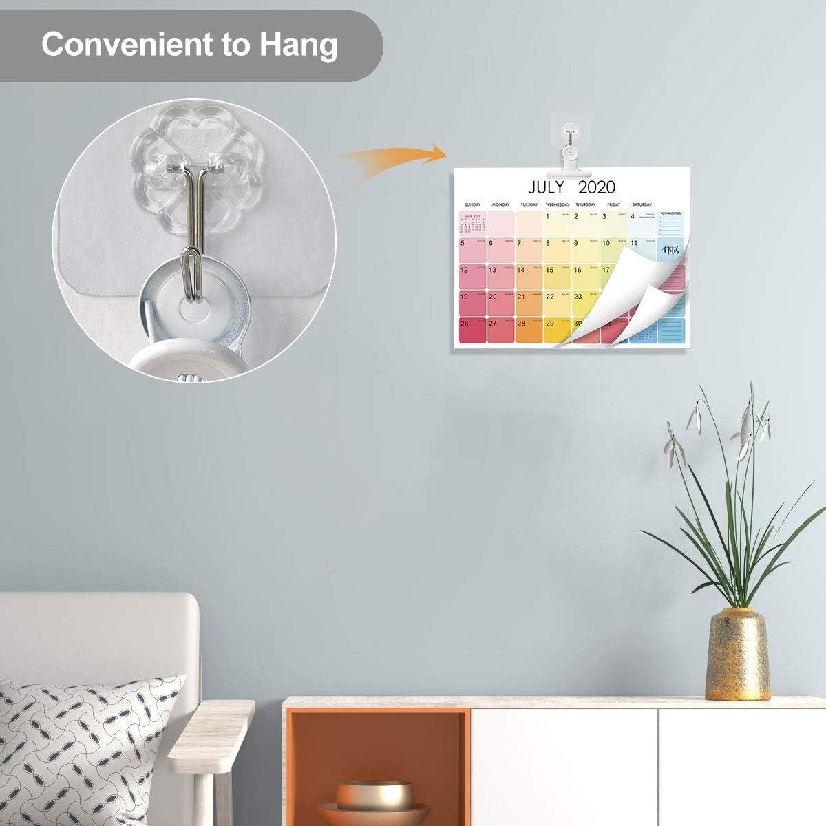 Clips de Bull Grandes Coideal - Paquete de 12 Blancos 6,35 cm