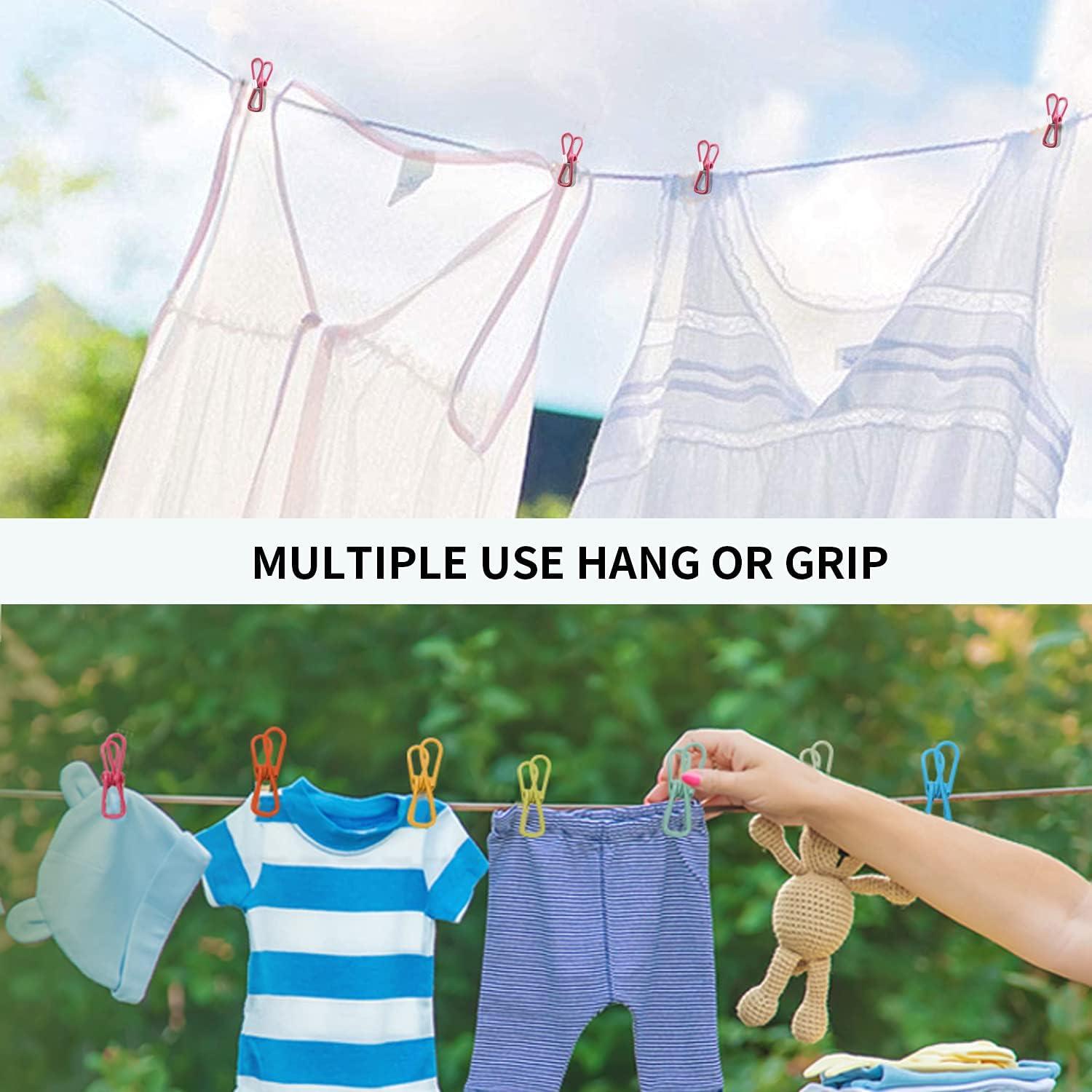 30 Pinzas para Papas Fritas H MI PVC Reutilizables 5 cm