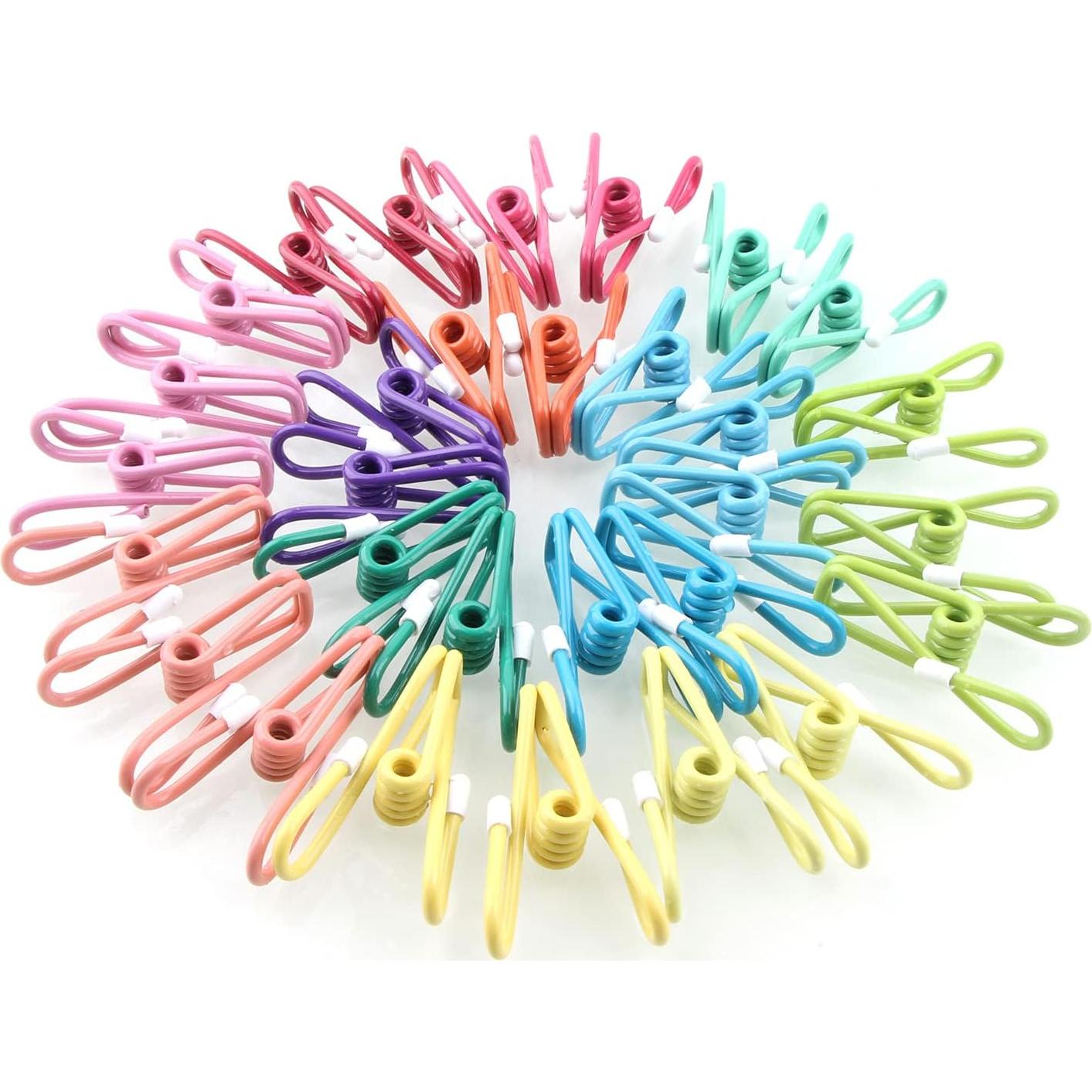 30 Pinzas para Papas Fritas H MI PVC Reutilizables 5 cm