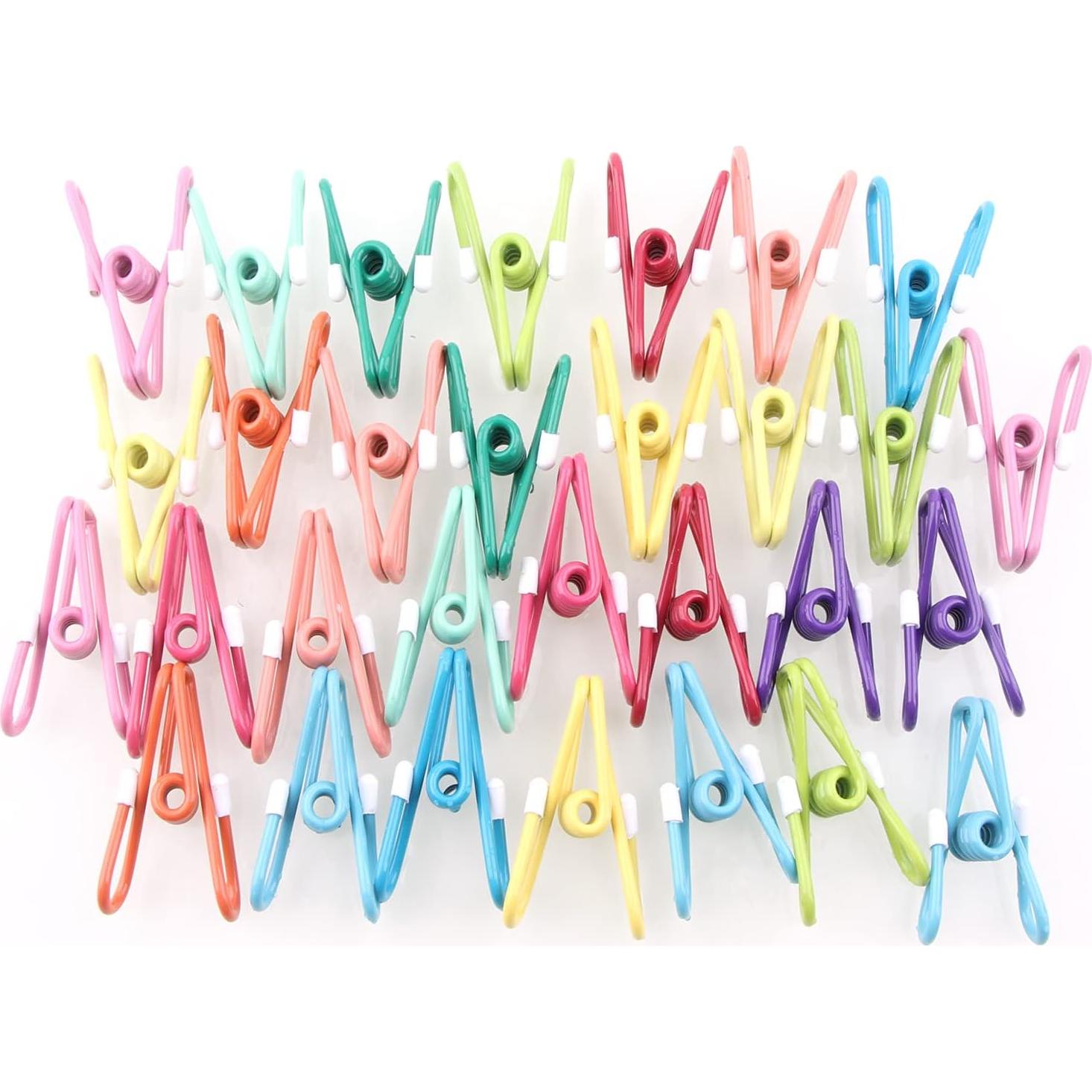 30 Pinzas para Papas Fritas H MI PVC Reutilizables 5 cm