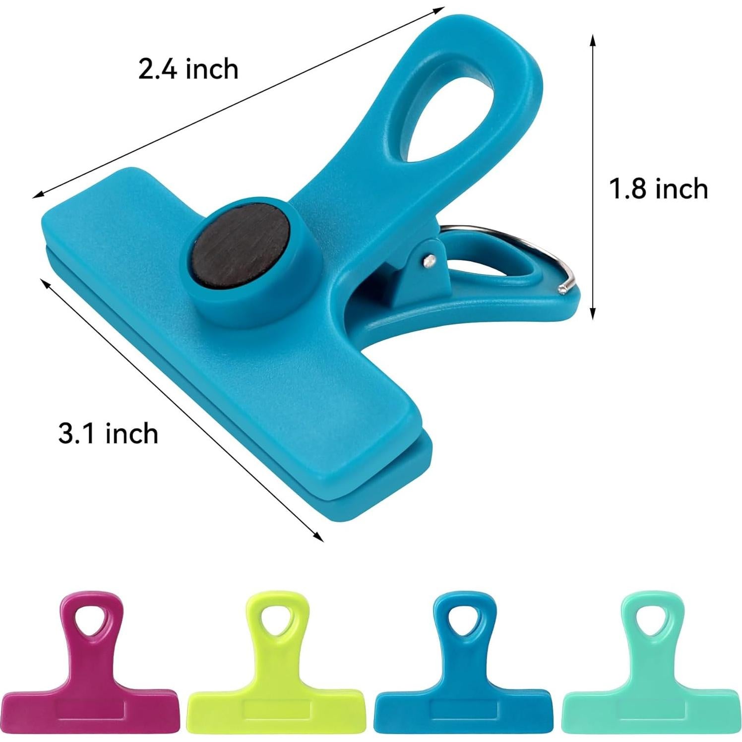 Clips Magnéticos TACGEA para Alimentos - 8 Piezas