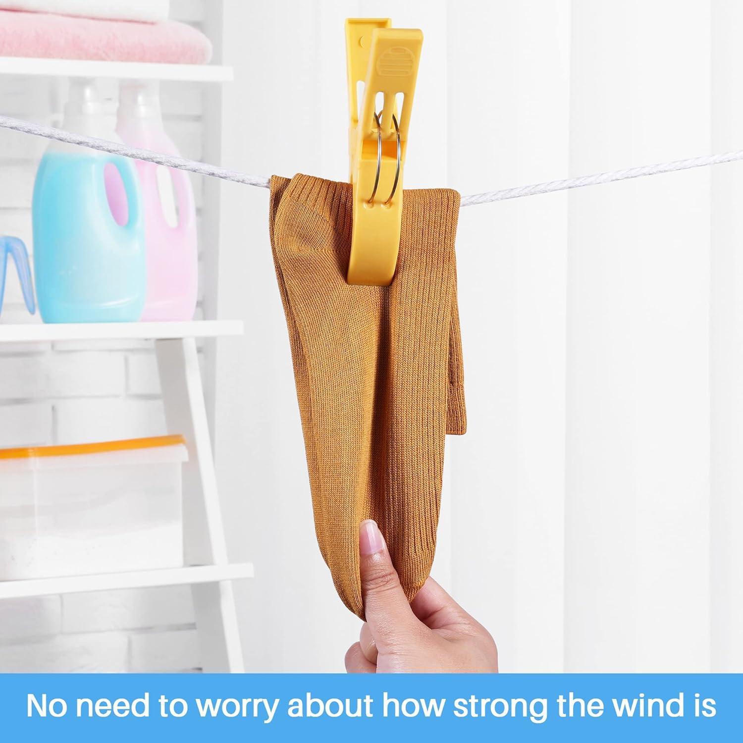 Clips para Toallas de Playa JABINCO 8 Piezas Coloreados