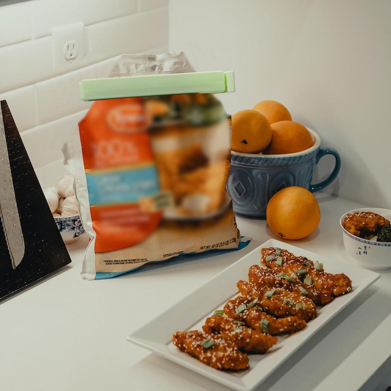 Zhtulck 40 Clips de Sellado para Alimentos 11cm y 6cm