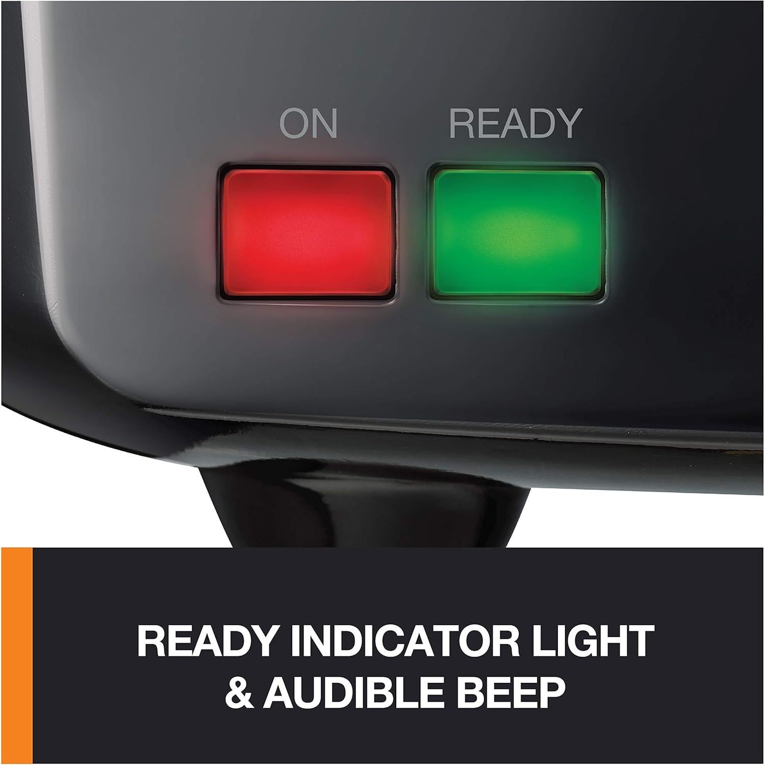 Máquina de Waffles Belgas KRUPS 4 Rebanadas Acero Inoxidable