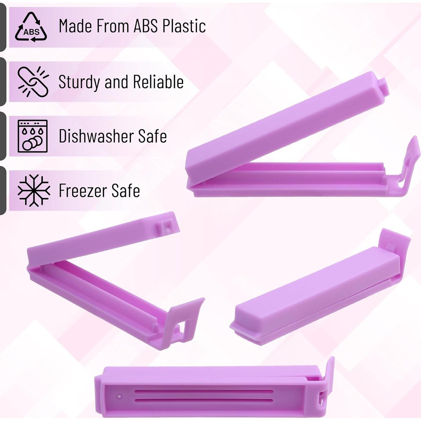 Clips para Sellar Bolsas de Comida Mr. Pen 40 Piezas