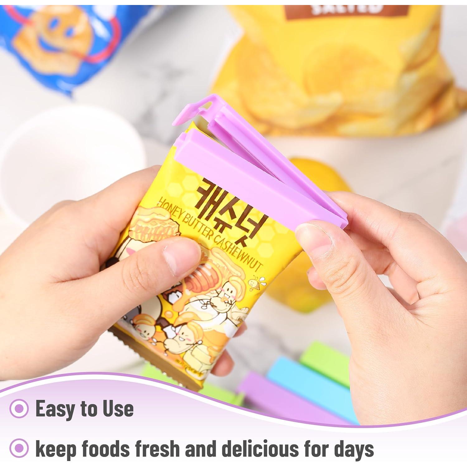 Clips para Sellar Bolsas de Comida Mr. Pen 40 Piezas