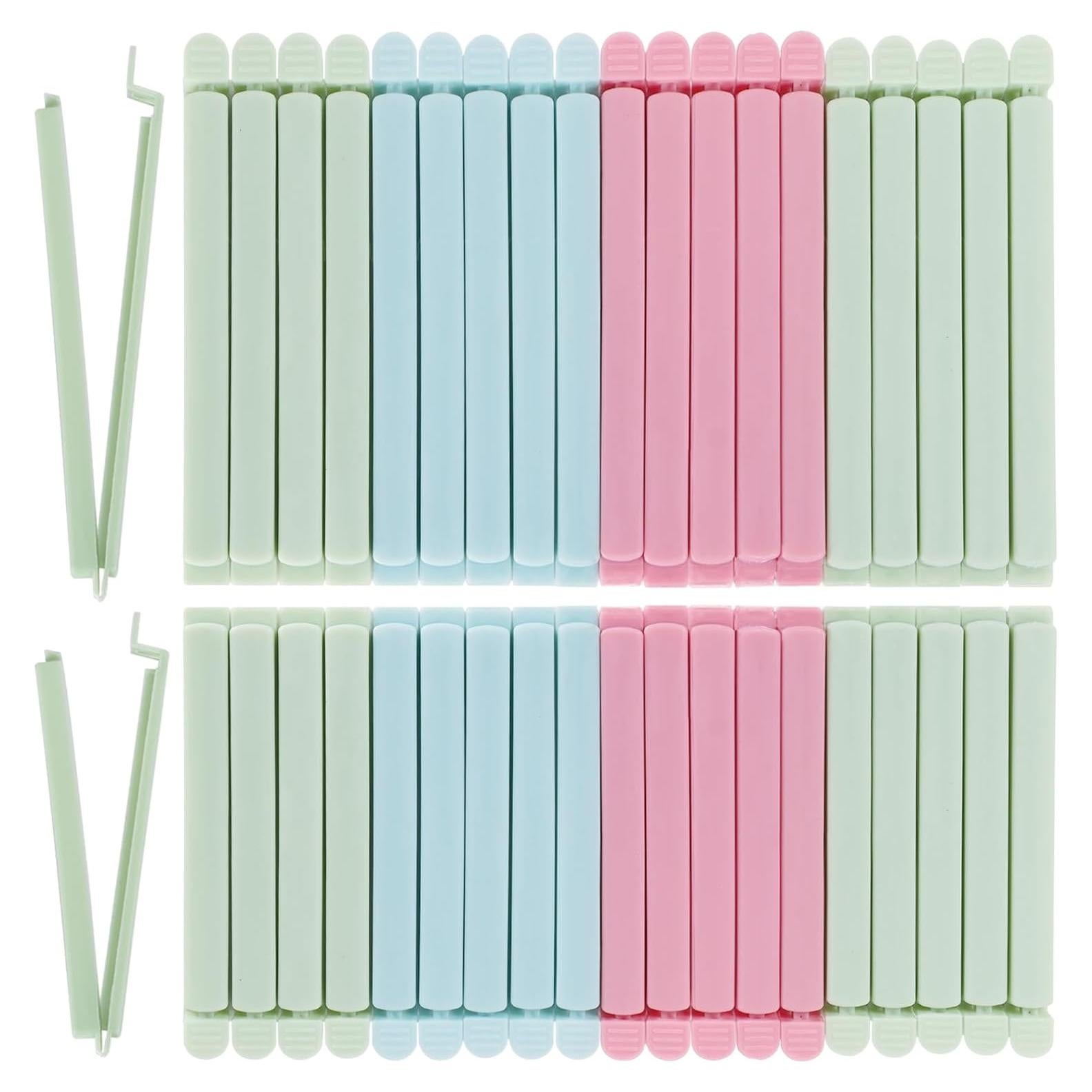 Set 40 Clips de Sellado Zhtulck para Alimentos 14.99cm y 11.99cm