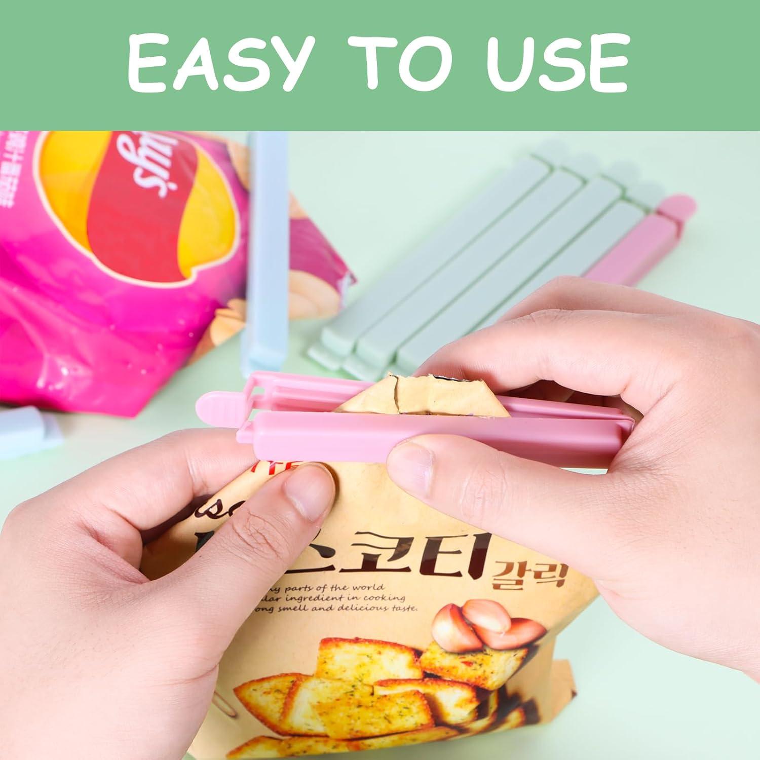 Set 40 Clips de Sellado Zhtulck para Alimentos 14.99cm y 11.99cm