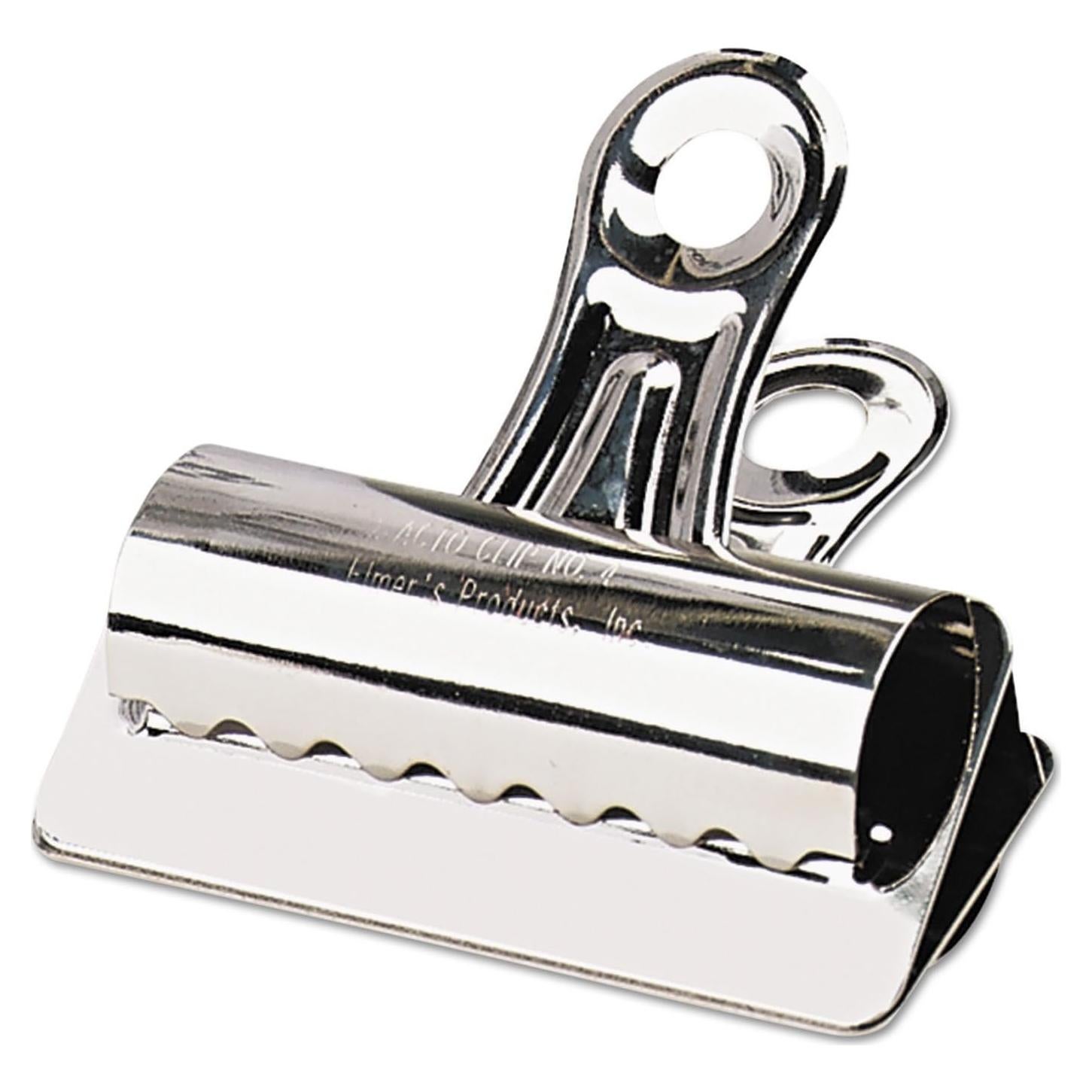 Clips Bulldog X-ACTO #4, 3 Pulgadas, Caja de 12 Unidades