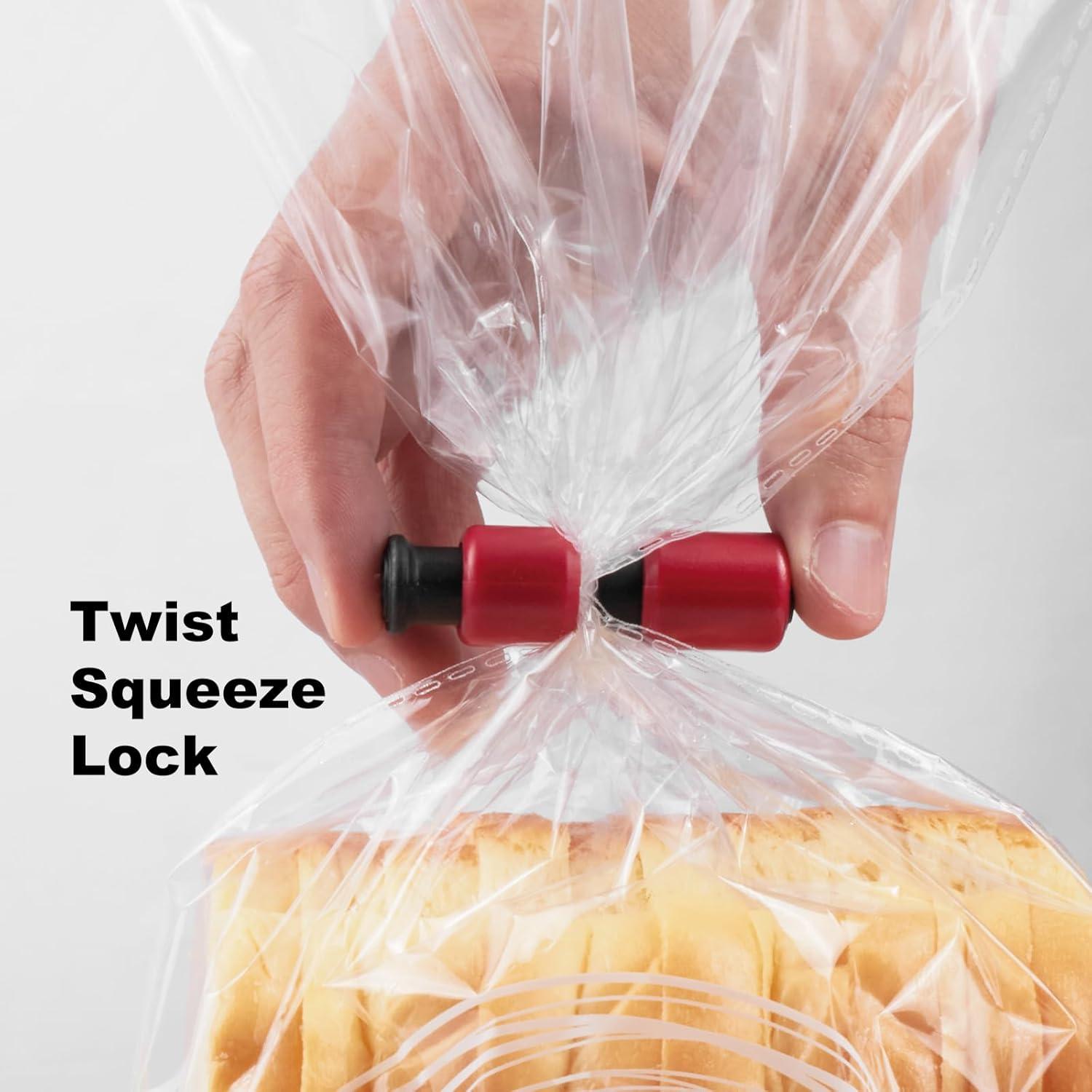 Clip de Bolsa Pack 6 Randota para Alimentos Coloridos