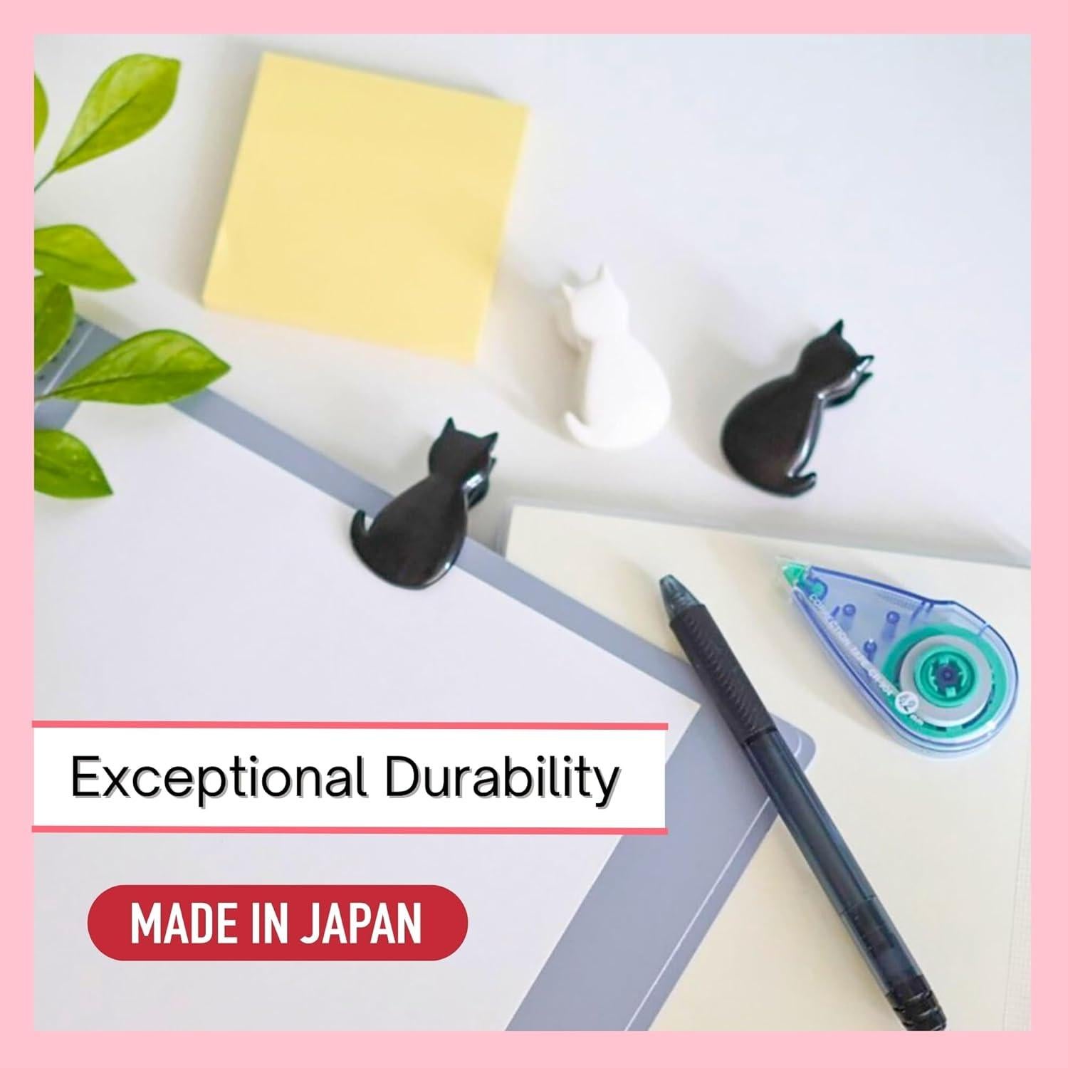 Set de 6 Clips de Gato LOVE LOVE JAPAN para Bolsas