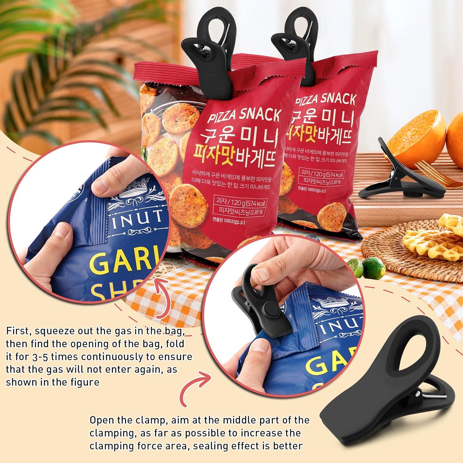 Paquete de 12 Clips Magnéticos FINDMAG para Alimentos