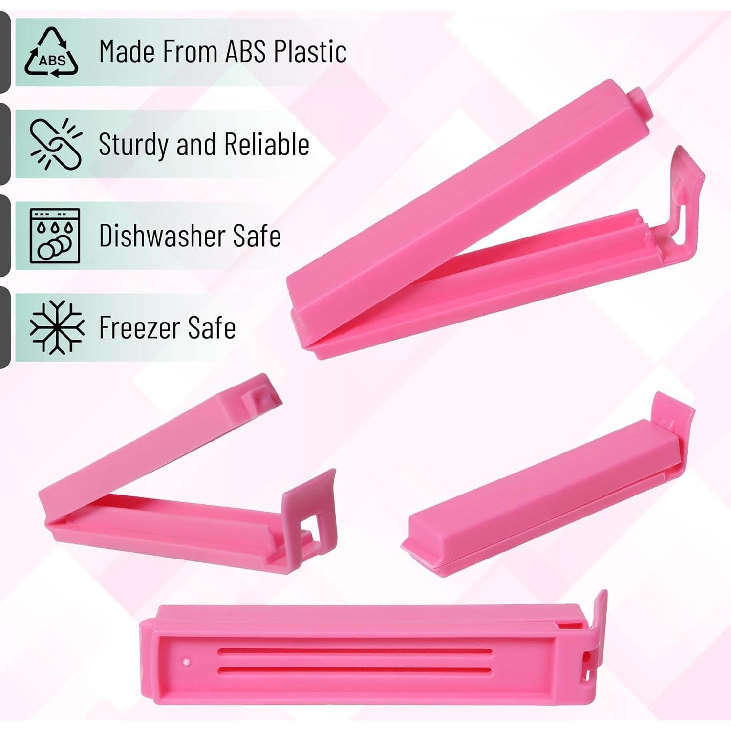 Clips para sellar bolsas de comida Mr. Pen, 32 piezas, 2 tamaños