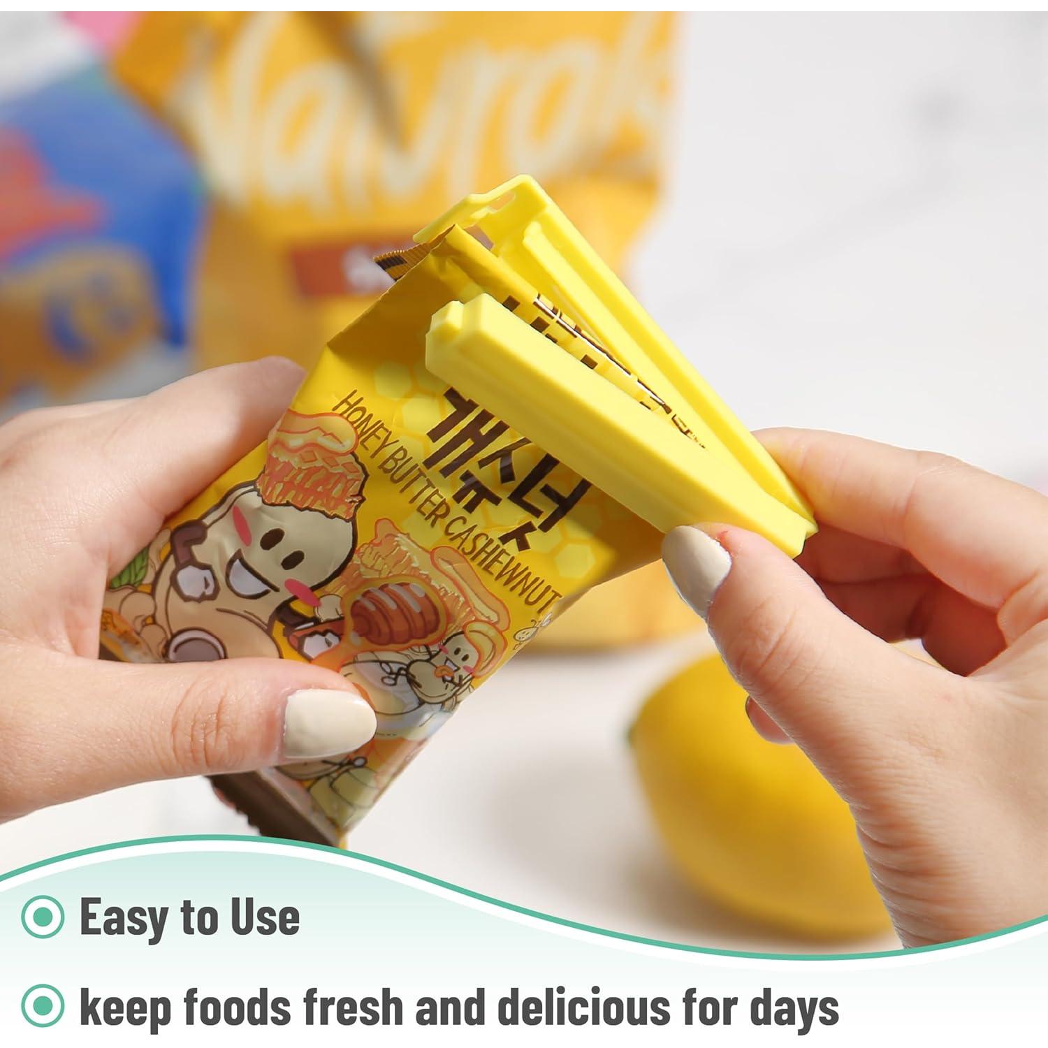 Clips para sellar bolsas de comida Mr. Pen, 32 piezas, 2 tamaños