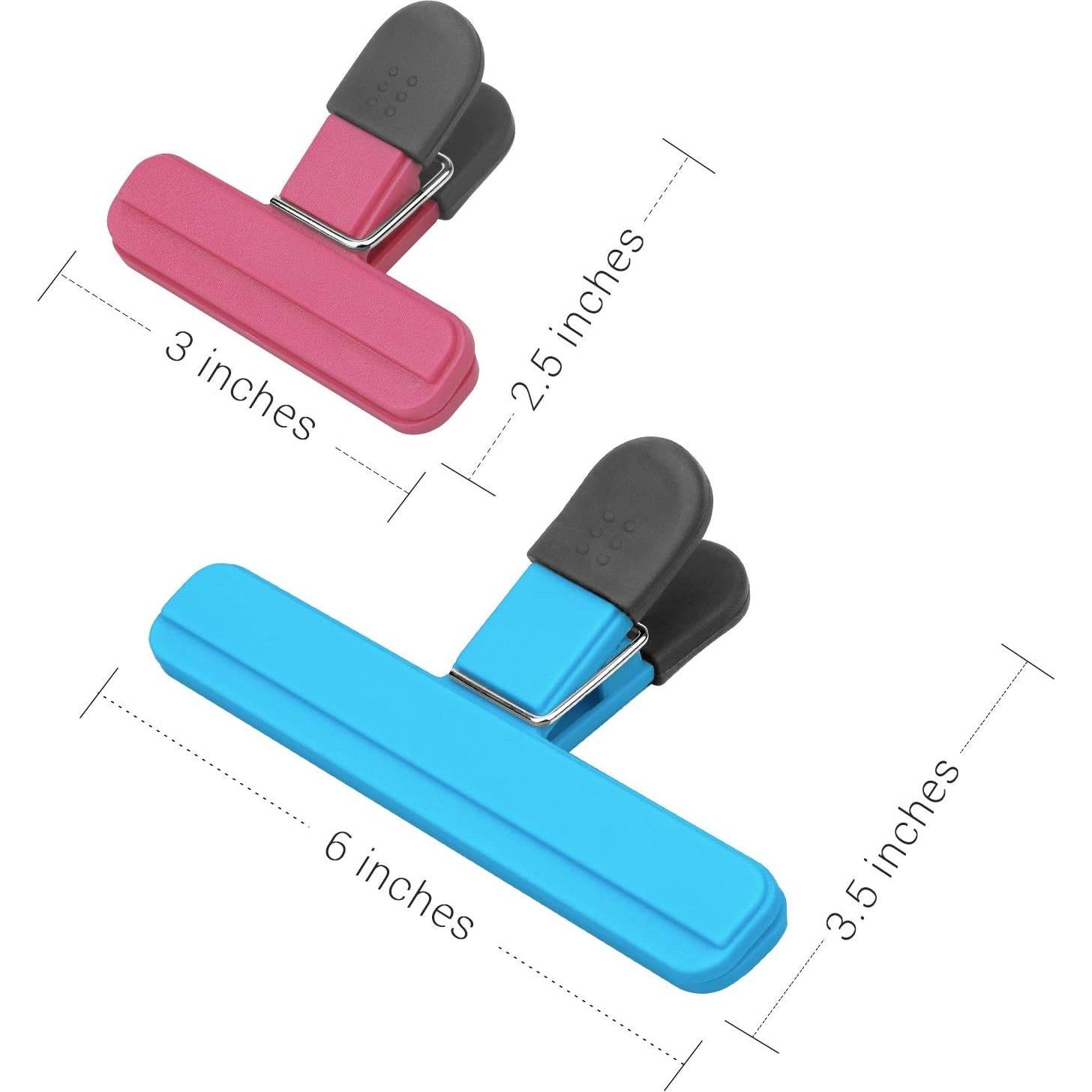 Paquete de 9 Clips para Bolsas de Comida Hutou 7,62 cm