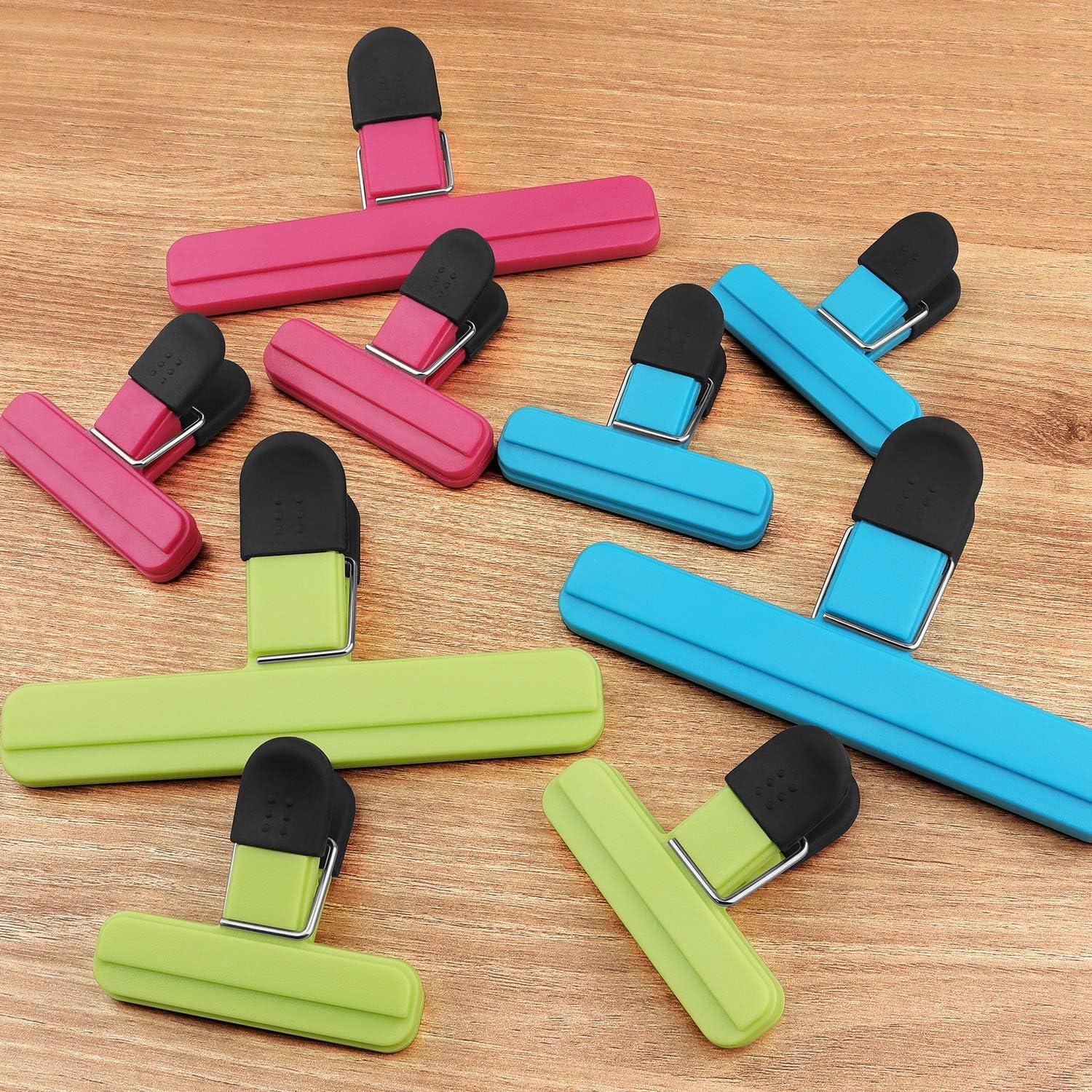 Paquete de 9 Clips para Bolsas de Comida Hutou 7,62 cm