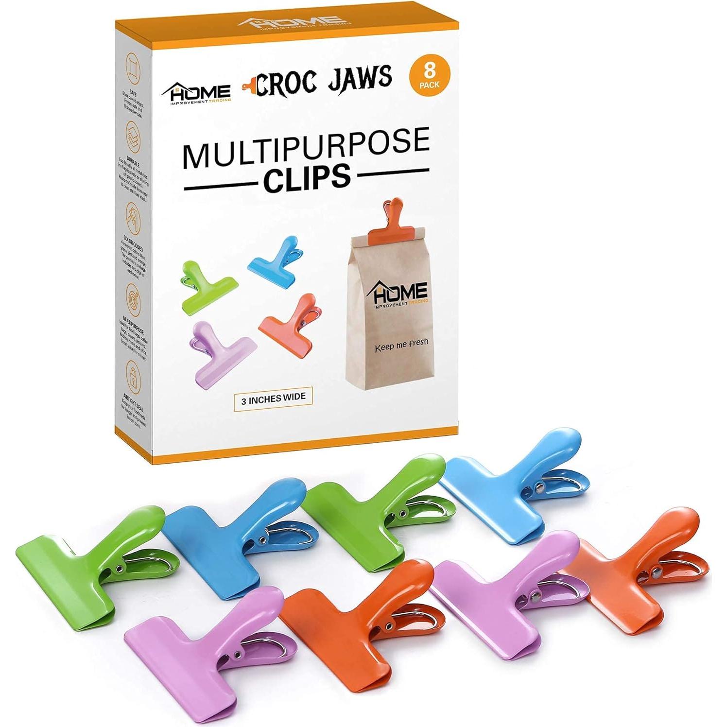 Clips para Patatas Home Improvement Trading Acero Inoxidable 8 Pzas